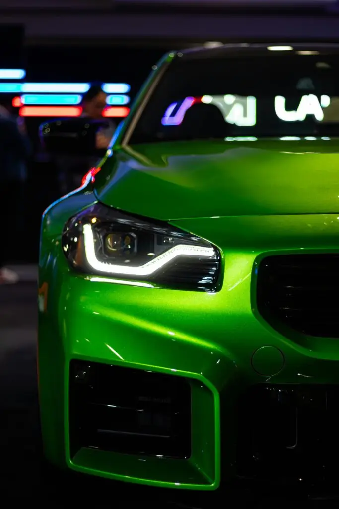 clean green bmw